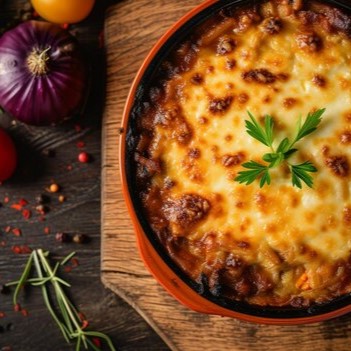 Auberginen-Moussaka